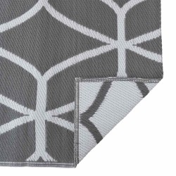 Tapis d'extérieur 'ARAKIL'Gris 250x250 cm PP 