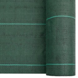 Membrane anti-mauvaises herbes vert 0,5x25 m PP 