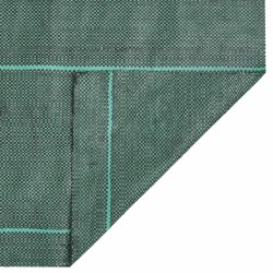 Membrane anti-mauvaises herbes vert 0,5x25 m PP 