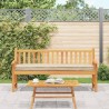Coussins de Palette pour banc, 2 pcs, Beige, 200x40x8 cm, en tissu Oxford. 
