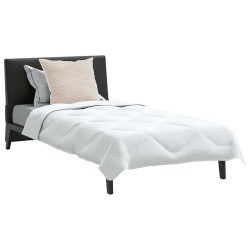 Duvet d'été avec oreiller 2 pcs Blanc 140 x 220 cm Microfibre 