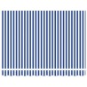 Auvent Rétractable Bleu et Blanc 300x250 cm 