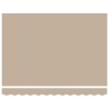 Auvent Rétractable Beige 300x250 cm Polyester 
