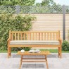 Coussins de Palette pour Banc 2 pcs Crème 200x40x8 cm Tissu Oxford 