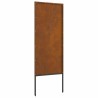 Panneau décoratif de jardin Rouillé 50 x 140 cm 