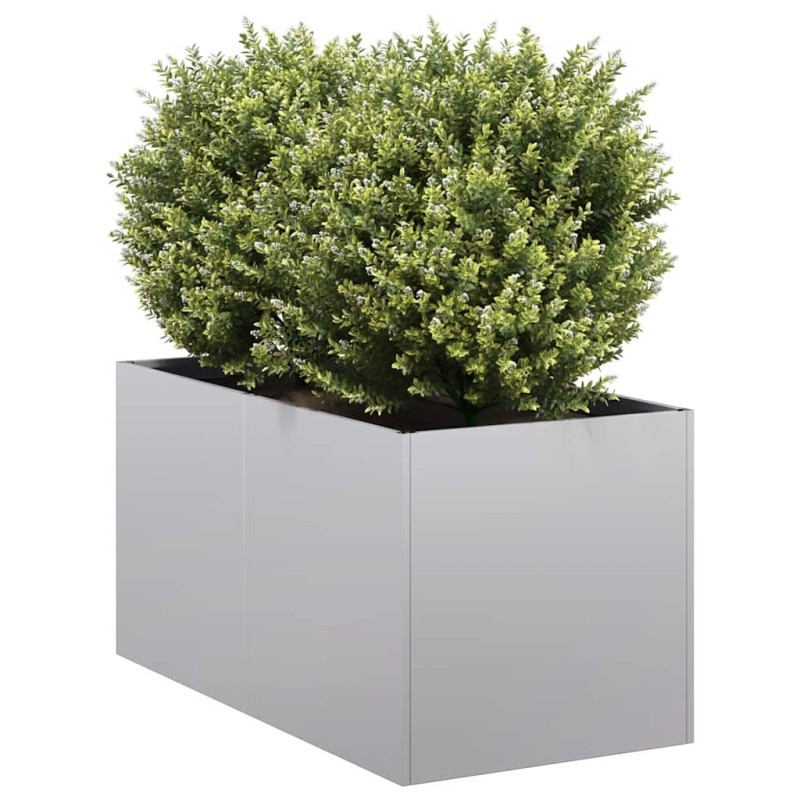 Jardinière 40x80x40 cm acier galvanisé 