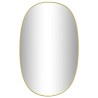 Miroir mural Doré 70x45 cm 