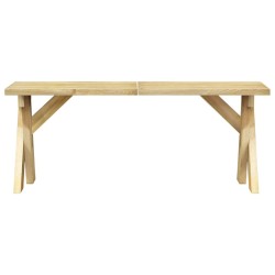 Banc de jardin 110 cm Bois de pin imprégné 
