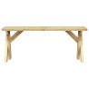 Banc de jardin 110 cm Bois de pin imprégné 