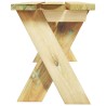 Banc de jardin 110 cm Bois de pin imprégné 