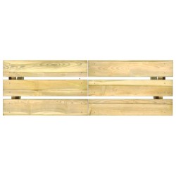 Banc de jardin 110 cm Bois de pin imprégné 