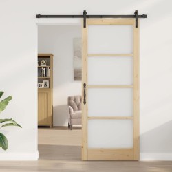 Porte coulissante avec kit de quincaillerie 'ORKDAL'86x211 cm 