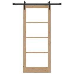 Porte coulissante avec kit de quincaillerie 'ORKDAL'86x211 cm 