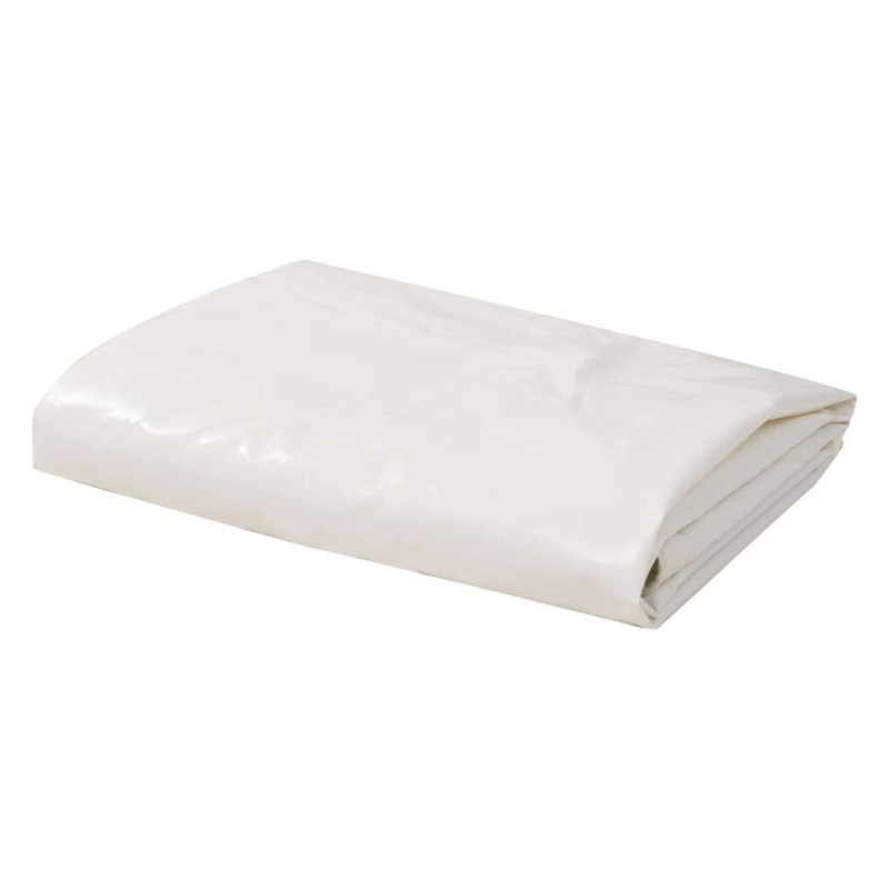 Bâche 650 g / m² 3 x 4 m Blanc alsavelo Bâche 650 g / m² 3 x 4 m Blanc alsavelo