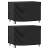 Housses de salon de jardin 2 pcs 140x70x90 cm imperméable 420D 