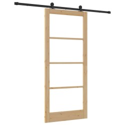 Porte coulissante avec ensemble de quincaillerie 'ORKDAL'93x211 cm 