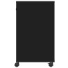 Support d'imprimante avec roulettes noir 60x40x68,5 cm 