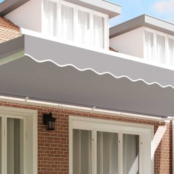 Valence de store pour cadre de 6 m Gris clair 5.8x0.2 m 