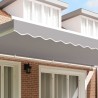 Valence de store pour cadre de 6 m Gris clair 5.8x0.2 m 