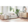 Tapis Crème 100 x 200 cm Polyester 