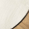 Tapis Crème 100 x 200 cm Polyester 