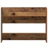 Cabinets à chaussures muraux 2 pcs Vieux bois 60 x 18 x 60 cm 
