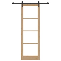 Porte coulissante avec ensemble quincaillerie 'ORKDAL'78x232 cm 