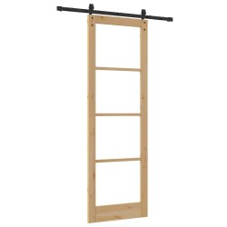 Porte coulissante avec ensemble quincaillerie 'ORKDAL'78x232 cm 
