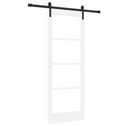 Porte Coulissante avec kit 'ORKDAL'Blanche 78x202 cm 