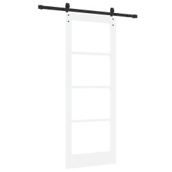 Porte Coulissante avec kit 'ORKDAL'Blanche 78x202 cm 