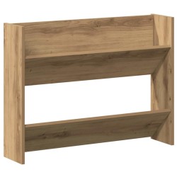 Cabinets à chaussures muraux avec étagère Autre 2 pcs chêne artisanal 