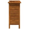Table de bar 110 x 50 x 105 cm Bois d'acacia massif 