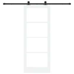 Porte coulissante kit matériel ORKDAL Blanc 83x211 cm 