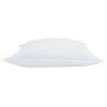 Oreillers 2 pcs Blanc 65 x 65 cm 130gsm 100% coton 