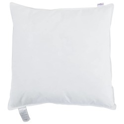Oreillers 2 pcs Blanc 65 x 65 cm 130gsm 100% coton 