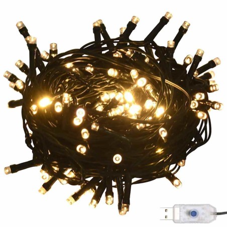 Sapin de Noël artificiel LED & Set de boules Vert 150 cm PET 