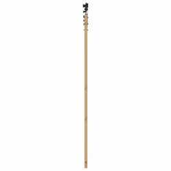 Porte coulissante avec quincaillerie 73.5x198.5 cm en bois massif de pin 