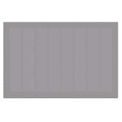 Set de salle à manger de jardin 5 pcs Gris clair Large 