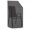 Housse de chaise de jardin 8 œillets 65x65x110/150 cm PE 