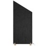 Housse de chaise de jardin 8 œillets 65x65x110/150 cm PE 