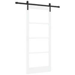 Porte coulissante avec matériel 'ORKDAL'blanche 86x198,5 cm 