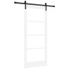Porte coulissante avec matériel 'ORKDAL'blanche 86x198,5 cm 