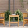 Table d'extérieur Marron 45x45x50 cm en bois d'acacia massif 
