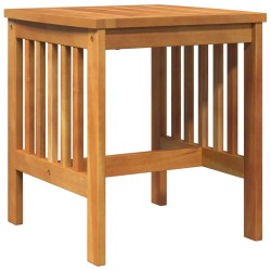 Table d'extérieur Marron 45x45x50 cm en bois d'acacia massif 