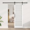 Porte Coulissante avec Ensemble de Quincaillerie 'ORKDAL'Blanche 73,5x211 cm 
