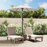 Parasol Blanc sable 200x224 cm Aluminium 
