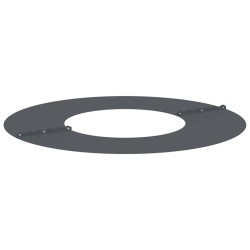 Pot en résine Anthracite Résine Moyen Jardinières 