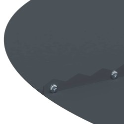 Pot en résine Anthracite Résine Moyen Jardinières 