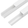 Goulotte de câble 10x10 mm 10 m PVC 