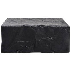 Housses de salon de jardin 2 pcs 8 œillets 242x162x100 cm 